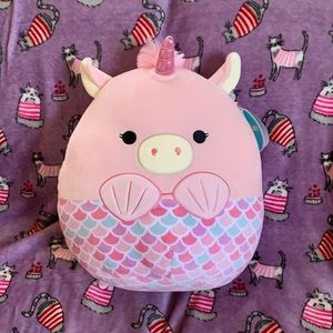 14 Inch Squishmallow Makena Mermaid Unicorn Mermacorn